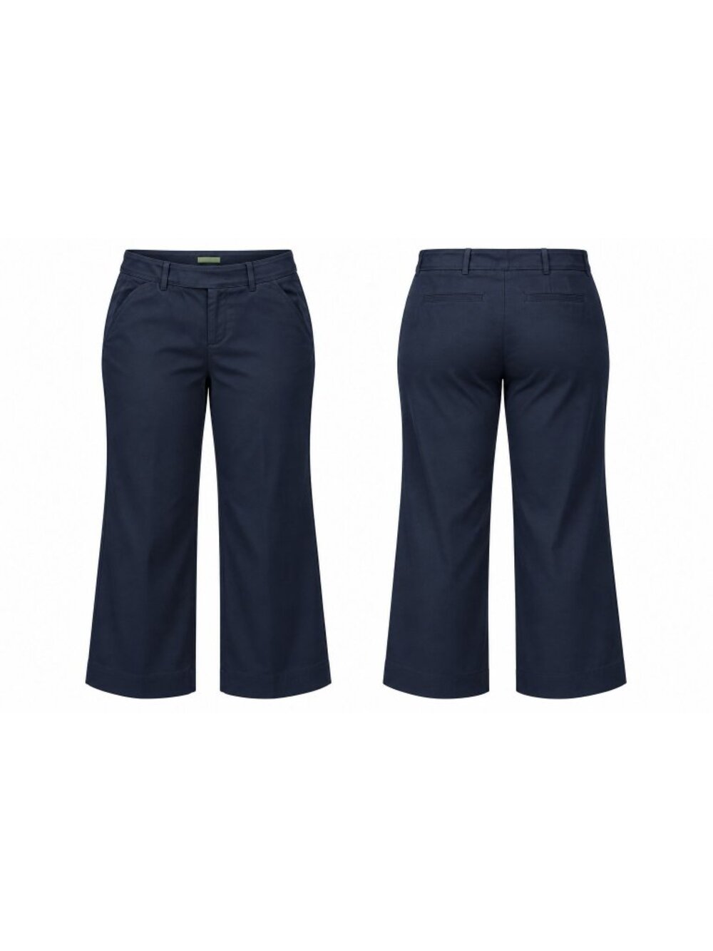 LLILY PULITZER Women's Palm Beach Fit Navy Pants Cotton Stretch Pockets Size 12